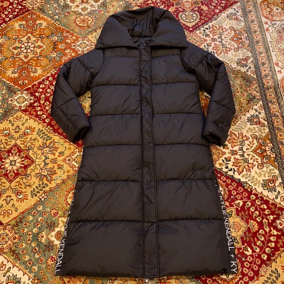Kendall & Kylie Jackets & Blazers - Kendall & Kylie Long Quilted Puffer Jacket Size M NEW